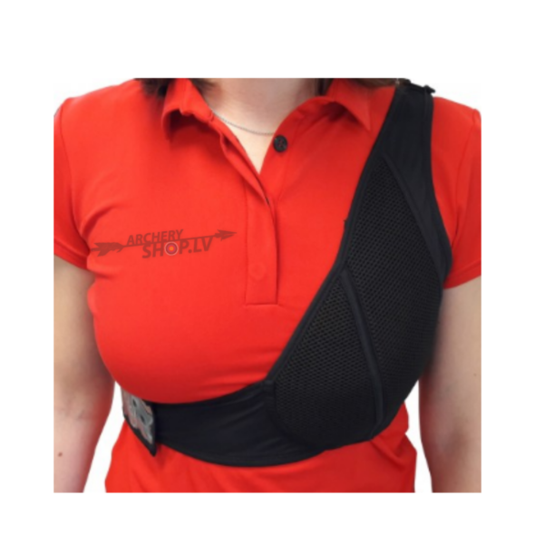 ERA, AMBIDEXTROUS WOMEN CHESTGUARD BLACK