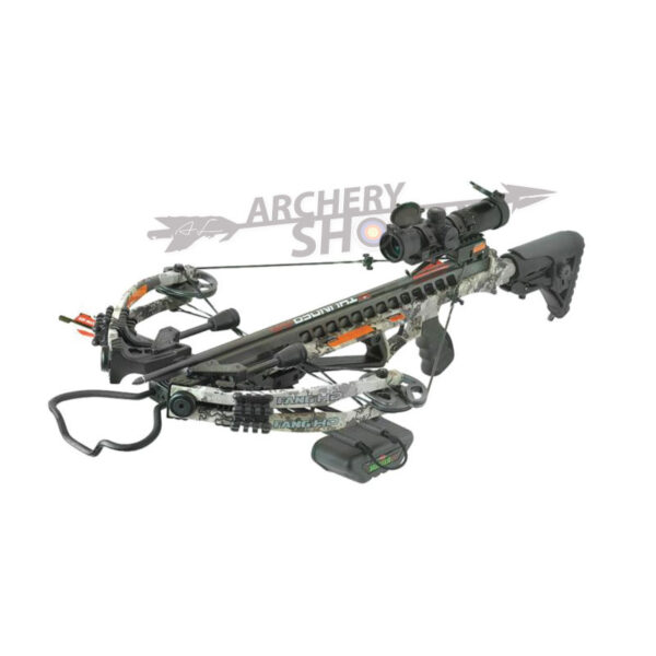 PSE, CROSSBOW 'FANG HD' 405FPS, 205Lbs / ILLUMINATED SCOPE / CAMO