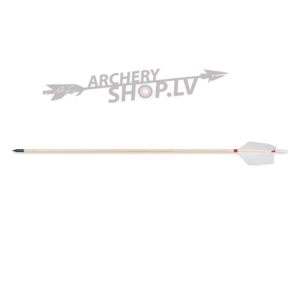 BUCK TRAIL ARROWS FLU-FLU SPRUCE WOOD 5/16